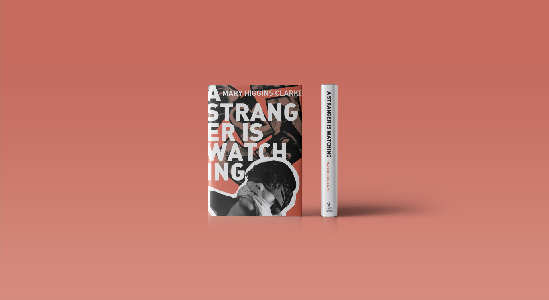 Red Bookcover for the book: A Stranger is Watching
