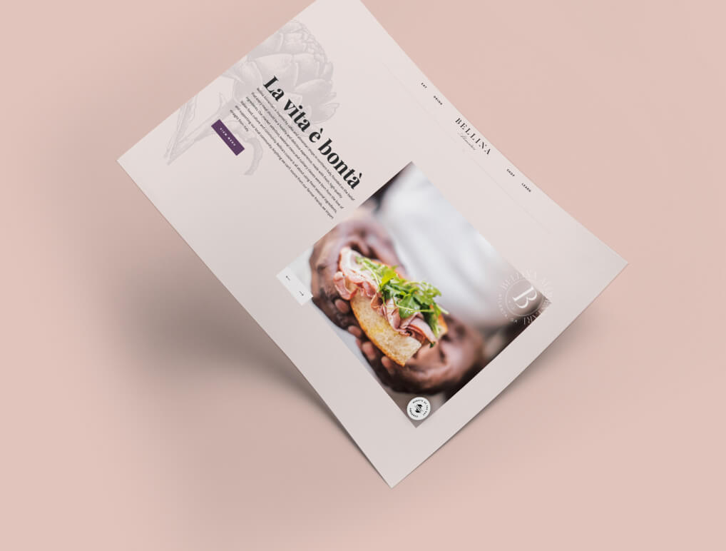 Home page of Bellina Alimentari