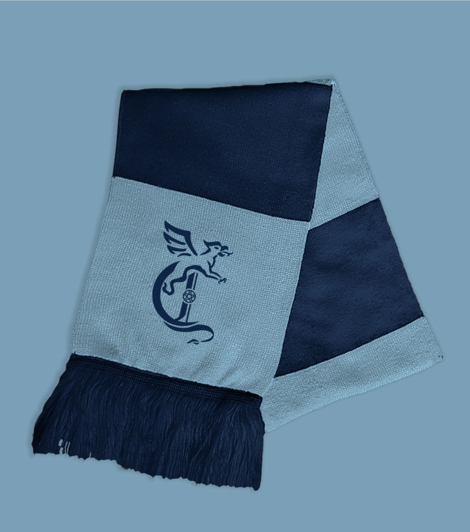 Scarf with Chattahooligan Logo